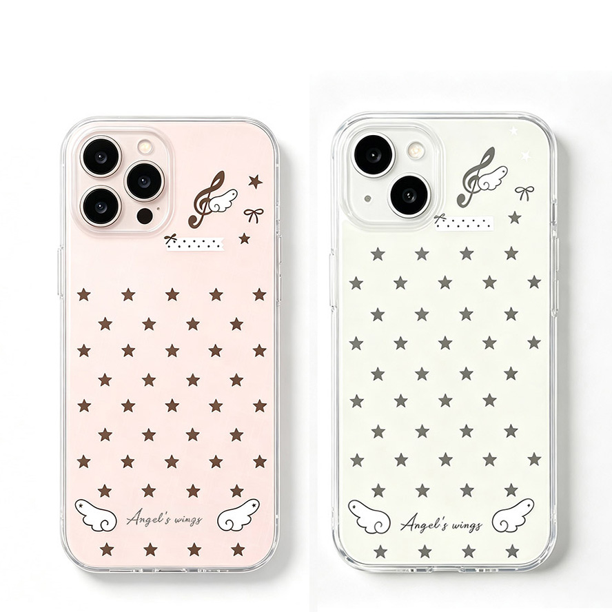 Vivo Y28 - Angel Wings Stars Girl Phone Case