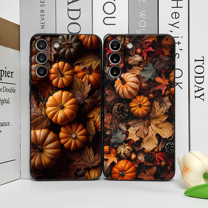 Huawei Mate 60 - Autumn Maple Leaf Pumpkin Halloween Trend