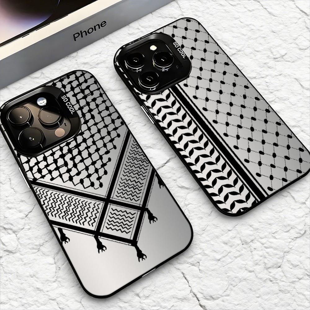 Keffiyeh P-Palestine Phone Cas - Apple Iphone 15 Pro Max recension och pris