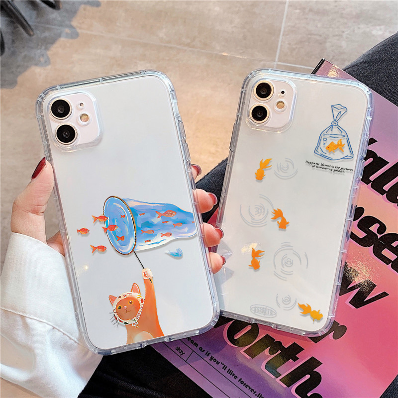 Lovely Fishes Clear Phone Case - Apple Iphone 15 Pro Max recension och pris