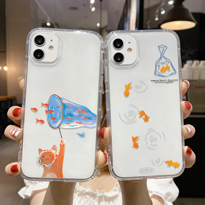 Lovely Fishes Clear Phone Case - Apple Iphone 15 Pro Max recension och pris