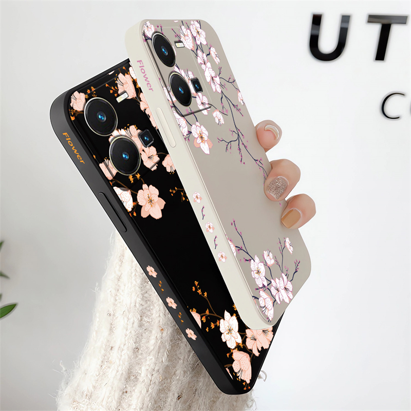 Floral Flower Case for VIVO Y9 - Vivo Y28 recension och pris