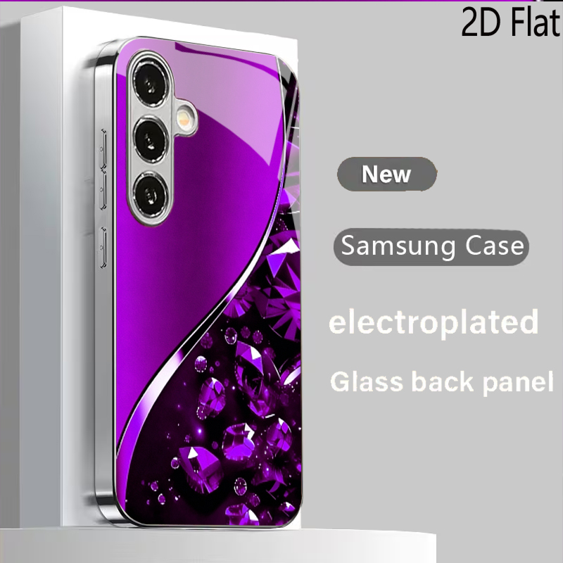 Purple Gemstone Background for - Samsung Galaxy A55 recension och pris