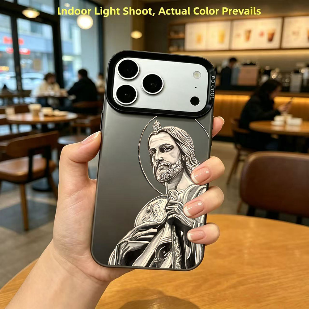 San Judas Tadeo Pattern Design - Apple Iphone 15 Pro Max recension och pris