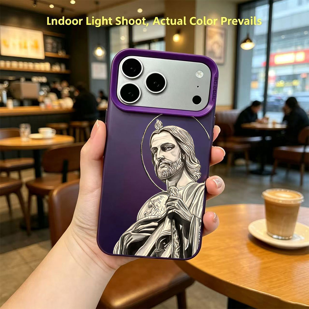 San Judas Tadeo Pattern Design - Apple Iphone 15 Pro Max recension och pris