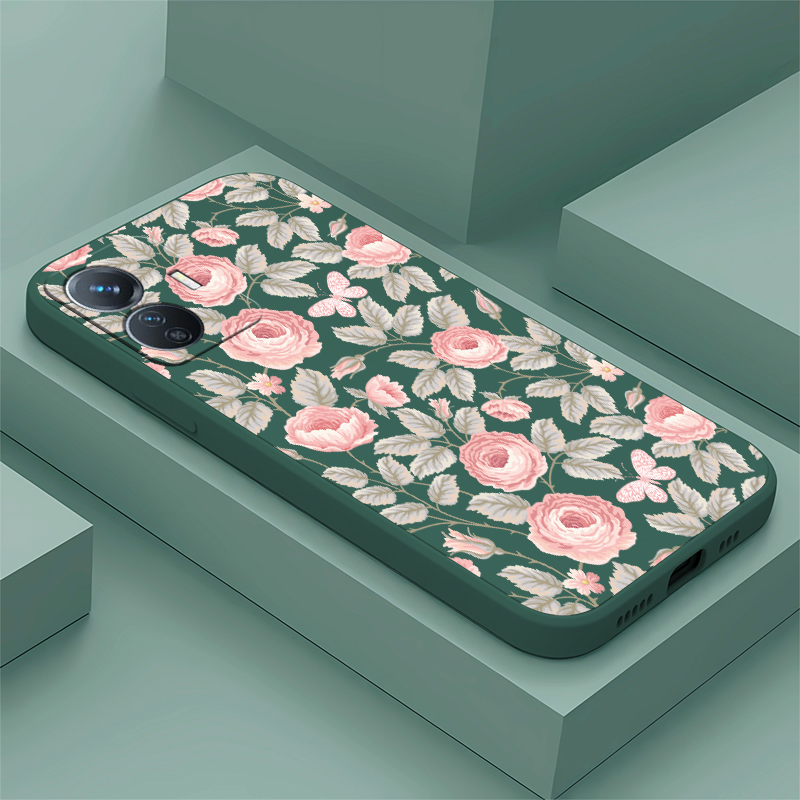 Little Flowers Print Phone Cas - Vivo Y28 recension och pris