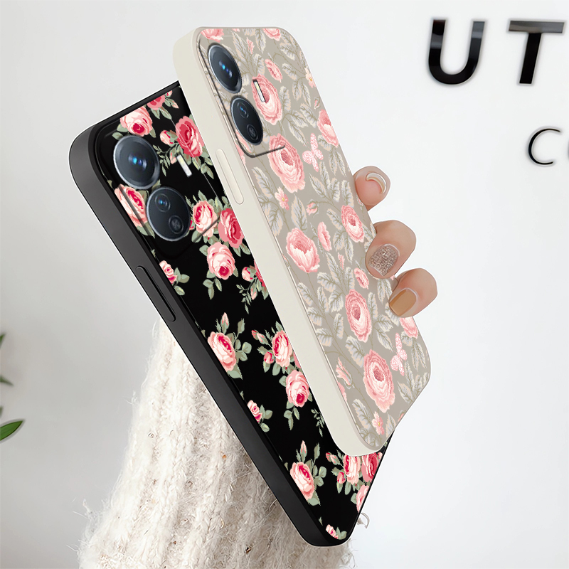 Little Flowers Print Phone Cas - Vivo Y28 recension och pris