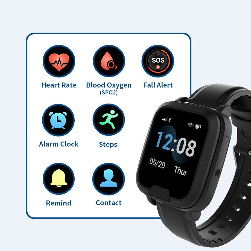 Fall Detection 4G Elderly Smar - Fall Detection Watch recension och pris